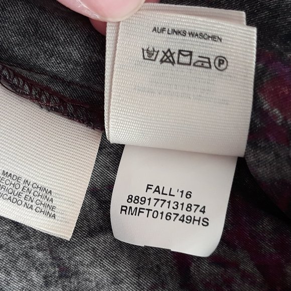 Rachel Rachel Roy Sleeveless Multi-Colour Tunic Top w/Asymmetrical Hemline, Sz.M - Picture 13 of 13